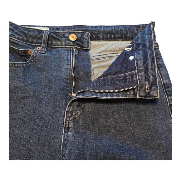 Gap Minimalist Vintage Slim Sky High Jeans 4R Dark Wash Stretch Capsule Normcore - Picture 8 of 13